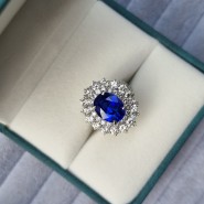 고품질 로얄블루 블루사파이어 반지 판매