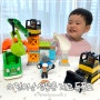 3살 어린이날 선물 유아 조립 장난감 블럭 레고 듀플로 중장비 건설현장