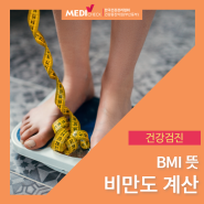 부산 종합건강검진 BMI 뜻 비만도 계산기 정확한 방법
