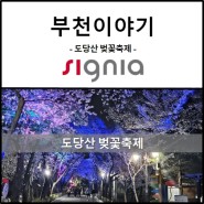부천 이야기 - 도당동 벚꽃 축제 [부천/시흥/부평/계양보청기]