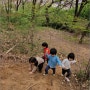 어떤 숲이든 가득 채우는 아이들의 에너지(4월8일 6살 숲놀이)