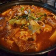 태백술집 설화 소주방 돼지두부찌개