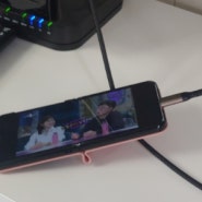 C타입HDMI 케이블 추천 바라보고 USB C타입 to HDMI 케이블 로 예능프로그램 편하게 봐요