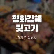 [경기도-성남] 극강의 가성비의 고기 맛집 평화 김해 뒷고기 분당 야탑점
