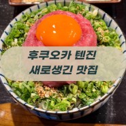 후쿠오카 텐진 점심맛집 웨이팅 없는 Hot한 신상맛집