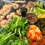 대전 오류동 맛집 미나리 듬뿍 올라간 정육점 삼겹살 목구멍
