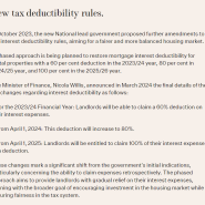 NZ Investment Property Tax deductibility rules