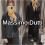 Massimo Dutti 마시모두띠 블랙 플리츠 미디 스커트, 100% 린넨 더블 브레스티드 자켓 착용 후기