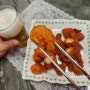 치킨매니아 양념 닭강정 통새우강정 맥주 안주 추천