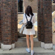 프라다 백팩 리나일론 미듐 브러쉬드 가죽 가방 구매 후기
