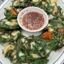 봄의 보양식,부추를 맛나게 즐기는 법:부추 해물전
