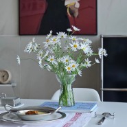 꽃정기구독 데이지마가렛 국화 거베라 이케바나 화병 꽃꽂이 하는법