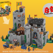 [LEGO] 레고 사자성 10305 MOC 추천 (MOC - 10305: Transforming Modular Castle)