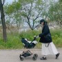 4개월 아기 놀이 산책:반포 한강 공원/스타벅스 잠원 서울 웨이브 아트센터