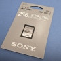 소니 카메라용 공식 메모리카드, SF-E256 256GB 메모리 카드 리뷰