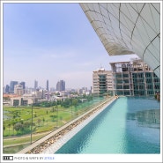 방콕 호텔 추천 월도프 아스토리아 수영장 방콕 칵테일바 더로프트 & 디너 후기