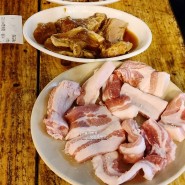 부천 돼지갈비 맛집 신중동 고기집 산촌숯불정 (야장 가능)
