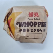 신설동 - 버거킹 - 뉴와퍼 양파튀김