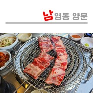 청주 동남지구 무료 콜키지 남영동 양문 소고기 맛집