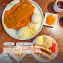압구정 핫플 맛집 만소당 압구정역 경양식돈까스 새우튀김덮밥