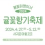 (문화도시 서귀포) 2024년 봄꽃하영이서 '귤꽃향기축제' 개최