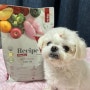 강아지 유기농 닭고기 사료 유한양행 Recipe V 세븐제로 강아지 씨