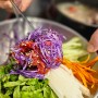 사북 삼거리 명품 한우 갈비탕과 육회 비빔밥