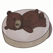 곰돌이 케이크그림