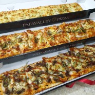 파파밸리 피자 신세계 강남 포장 후기