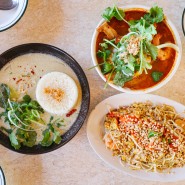 신용산 하이타이 태국음식 맛집 똠양꿍쌀국수 먹기