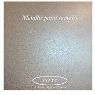 [Faux painting] metallic paint samples 작업