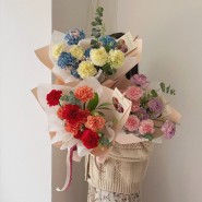 [2024 가정의 달] 카네이션 10송이 꽃다발 _ 청라 어버이날 꽃집 은은 플라워 아틀리에