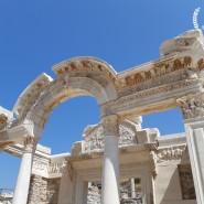 Temple of Hadrian을 지나 셀수스? 켈수스 도서관 Celsus Kütüphanesi 가는 길 (터키여행 6일차 3-에페소스(0904), 31)
