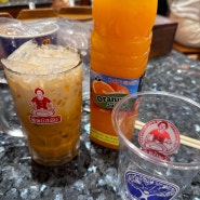 태국 방콕 자유여행 오렌지 주스, 팟타이 맛집 아이콘시암 팁사마이
