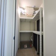 실외기실 철제 ㄱ자 수납 선반 일산 장항동 신축아파트 앵글 설치 작업