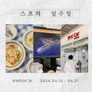 뭔가 애매했던 한 주 :: WEEK 16