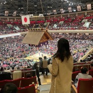 [도쿄 여행] 도쿄에서 스모 경험해 보기. 료고쿠 국기관에서 열리는 스모 경기 예약 순서 및 방법, 소요 시간, 관람 후기.