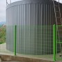(양산휀스)울타리메쉬휀스 경남 양산 신전마을 물탱크 울타리메쉬휀스 시공