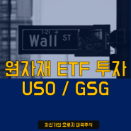 미국 원자재 ETF - USO, GSG 분석