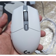 로지텍 G102 마우스 택배 as 후기