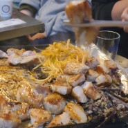 [용산/숙대 맛집] 상록수, 황지살 주사위목살 비빔수제비