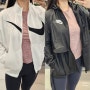김포현대아울렛 나이키 바람막이 추천 여성 빅스우시 흰색 바람막이 집업 자켓