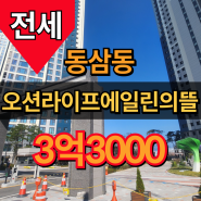 오션라이프에일린의뜰 영도 동삼동 신축 전세 오션뷰 아파트