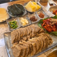 충주시청 주변 메밀막국수맛집, 이레담막국수(메밀막국수, 고기국수, 수육 맛남)