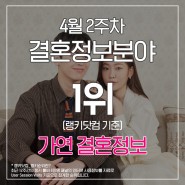 4월 2주차 광주 결혼정보회사 랭키닷컴 1위는 가연 결정사!