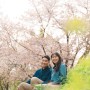 커플 벚꽃 사진 포즈 기념일스냅 서울숲 촬영