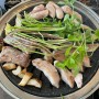 [부산/기장맛집] 완연한 봄에만 즐길 수 있는 청도 한재 미나리와 生돼지갈비가 맛있는 일광신도시 “진선식당 낭만갈비”
