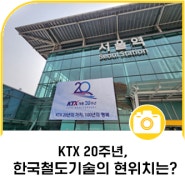 [임성혁 기자]KTX 20주년, 한국철도기술의 현위치는?