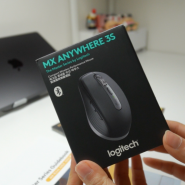로지텍 애니웨어 3s, 사무용 무소음 맥북용 마우스 솔직 구매후기 MX 마스터, m330과 비교