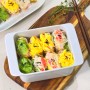 유부초밥 도시락 만들기 너무 좋은 계란 토핑 유부초밥 레시피!